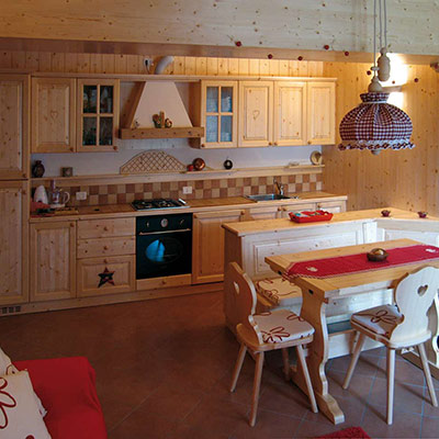 cucina in legno